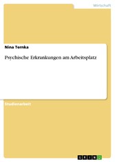 Psychische Erkrankungen am Arbeitsplatz