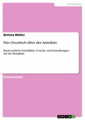 Das Ozonloch über der Antarktis