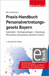 Praxis-Handbuch Personalvertretungsgesetz Bayern