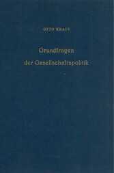 Grundfragen der Gesellschaftspolitik.