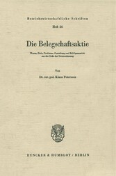 Die Belegschaftsaktie.