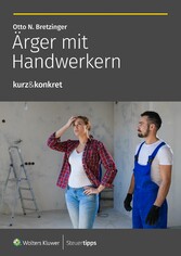 Ärger mit Handwerkern