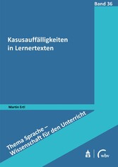 Kasusauffälligkeiten in Lernertexten