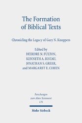 The Formation of Biblical Texts