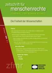 Die Freiheit der Wissenschaften