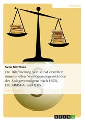 Die Bilanzierung von selbst erstellten immateriellen Vermögensgegenständen des Anlagevermögens nach HGB, HGB-BilMoG und IFRS