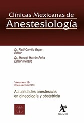 Actualidades anestésicas en ginecología y obstetricia CMA Vol. 19