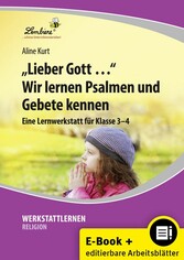 Lieber Gott Wir lernen Psalmen und Gebete