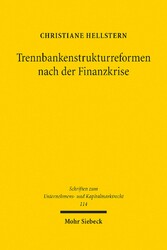 Trennbankenstrukturreformen nach der Finanzkrise