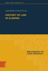 History of Law in Albania