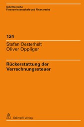 Rückerstattung der Verrechnungssteuer