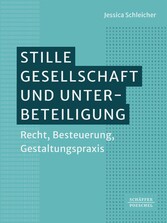 Stille Gesellschaft und Unterbeteiligung