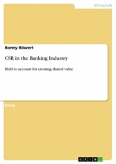 CSR in the Banking Industry