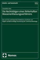 Die Rechtsfolgen eines fehlerhaften Massenentlassungsverfahrens