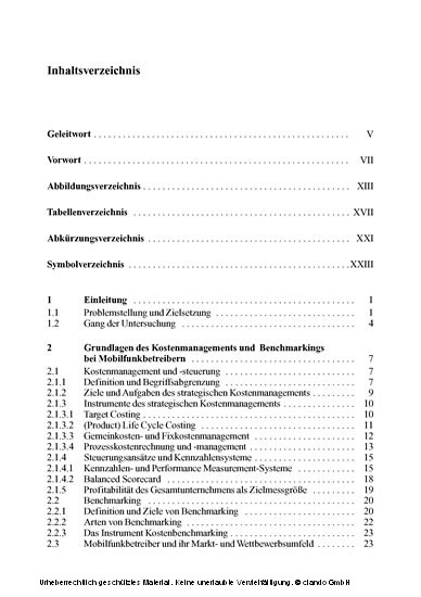 Strategisches Kostenmanagement bei Mobilfunkbetreibern