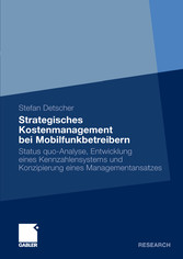 Strategisches Kostenmanagement bei Mobilfunkbetreibern