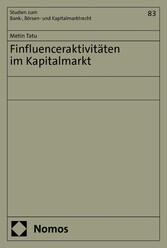 Finfluenceraktivitäten im Kapitalmarkt