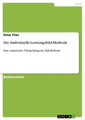 Die Individuelle-Leistungsbild-Methode