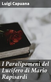 I Paralipomeni del Lucifero di Mario Rapisardi