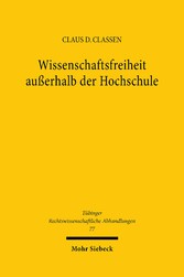 Wissenschaftsfreiheit außerhalb der Hochschule