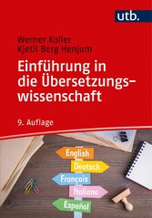 Einführung in die Übersetzungswissenschaft