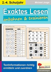 Exaktes Lesen anbahnen und trainieren