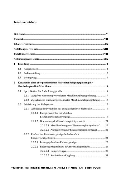 Energieorientierte Produktionsplanung