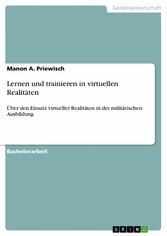 Lernen und trainieren in virtuellen Realitäten