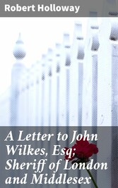 A Letter to John Wilkes, Esq; Sheriff of London and Middlesex