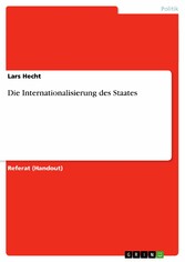 Die Internationalisierung des Staates