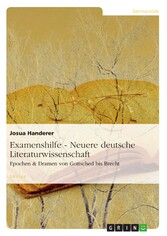 Examenshilfe - Neuere deutsche Literaturwissenschaft