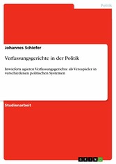 Verfassungsgerichte in der Politik