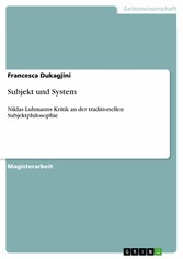 Subjekt und System