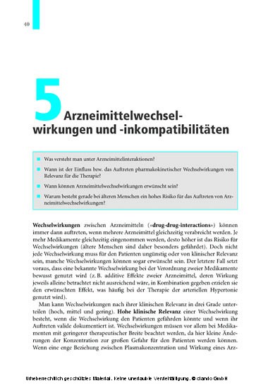 Grundwissen Klinische Pharmakologie/Pharmakotherapie