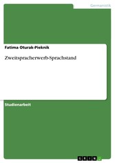 Zweitspracherwerb-Sprachstand