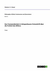 Das Transzendentale in Schopenhauers Preisschrift über die Freiheit des Willens