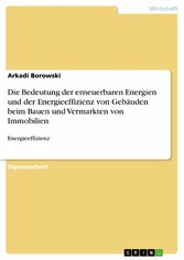 Die Bedeutung der erneuerbaren Energien und der Energieeffizienz von Gebäuden beim Bauen und Vermarkten von Immobilien