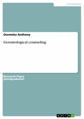 Gerontological counseling