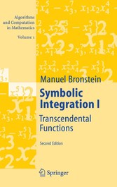 Symbolic Integration I