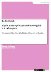 Rights Based Approach and Housing for the urban poor