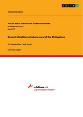 Decentralization in Indonesia and the Philippines