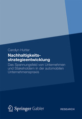 Nachhaltigkeitsstrategieentwicklung