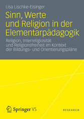 Sinn, Werte und Religion in der Elementarpädagogik