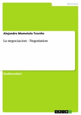 La negociacion - Negotiation