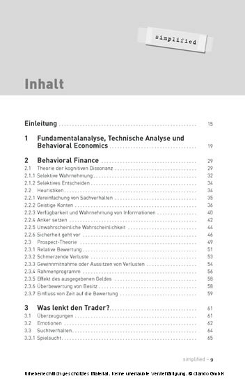 Besser mit Behavioral Finance - simplified