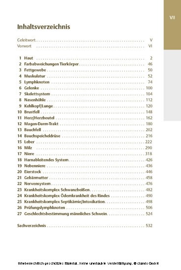 Taschenatlas Schlachttierkörper-Pathologie bei Rind und Schwein