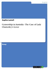 Censorship in Australia - The Case of Lady Chatterley's Lover