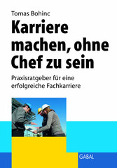 Karriere machen ohne Chef zu sein