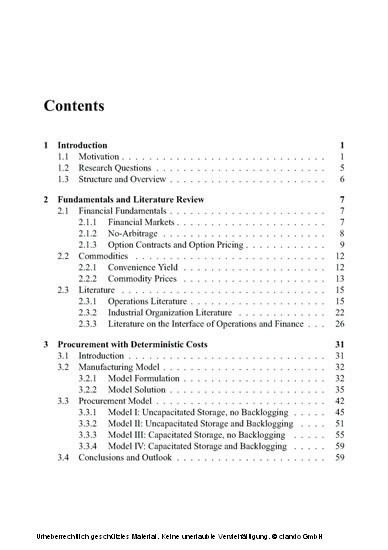 Commodity Procurement with Operational and Financial Instruments