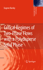 Critical Regimes of Two-Phase Flows with a Polydisperse Solid Phase